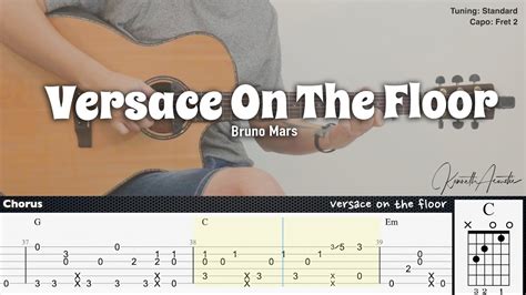 guitar chords versace on the floor|versace on the floor lyrics and chords.